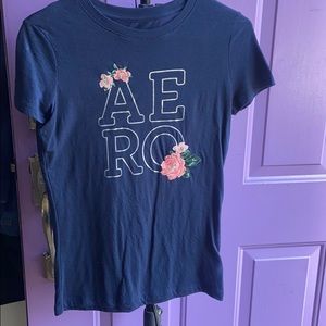Navy blue Aeropostale tee shirt.